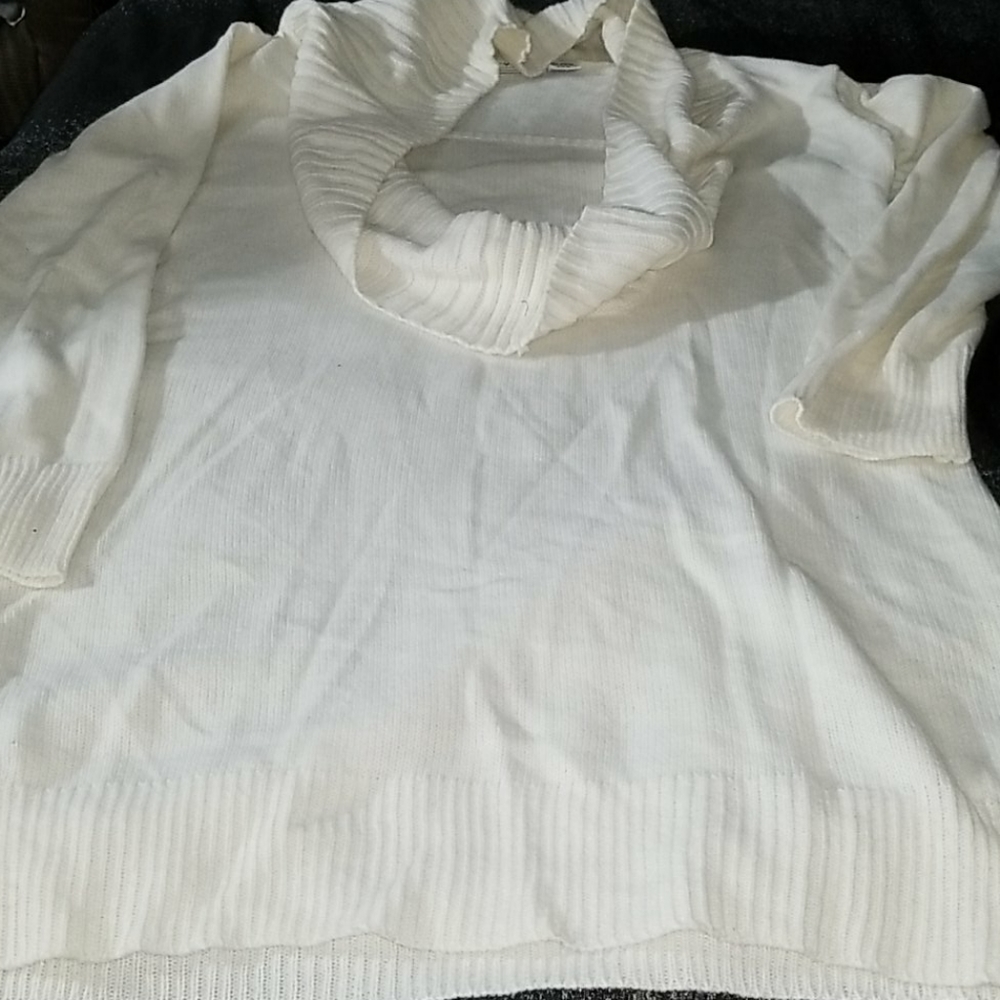 Plus Size Cowl Neck Sweater